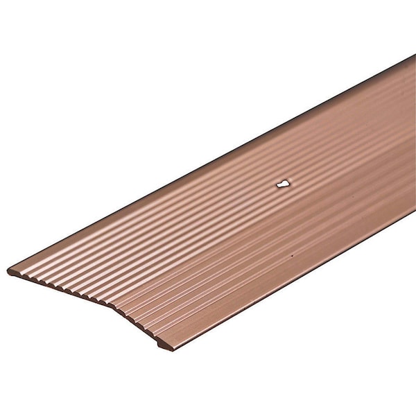 M-D Building Products 0.375 in. H X 2 in. W X 36 in. L Pewter Pewter Aluminum Carpet Trim 43858 - main